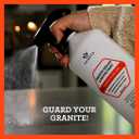 TriNova Granite Sealer & Protector Best Stone Polish, Protectant & Care Product Easy Maintenance for Clean Countertop Surface, Marble, Tile No Streaks, Stains, Haze, or Spots - 18 fl oz
