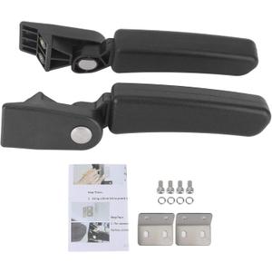 KIMISS Motorcycle Passenger Armrest, Motorcycle Trunk Armrest Rear Seat Handrail Fit for Kawasaki Versys/KLR Series