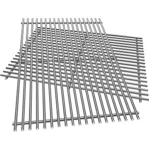 9MM 18 7/8" Stainless Steel Genesis 2 Grill Grates for Weber Genesis ii E-310 E-315 E-325 E-330 E-340 S-335 S-340 GS4 Grills Replacement Parts for Weber 66095 Genesis ii 300 LX 300 Series
