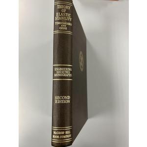 Theory of Elastic Stability, Second Edition, Hardcover – January 1, 1961 by Stephen P. Timoshenko (Author)
