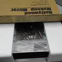 HNV 16"x12" Vanity Mirror with Lights, Hollywood Lighted Makeup Mirror with 10X Magnification, Smart Touch Control, 3 Color Dimmable LED, Square Frame Tabletop or Bathroom Dresser Mount (White)