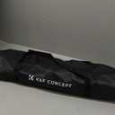 K&F CONCEPT U-Shape Reflector Curved Reflector 180x60cm with 4-in-1 Reflective Fabric, Black/Gold/White/Silver, with 1.9m Stand, with Storage Bag, for Photography Studios