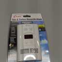 Kidde Carbon Monoxide Detector, Propane, Natural, Methane, & Explosive Gas Alarm, Plug-In Wall with 9-Volt Battery Backup, Digital LED Display