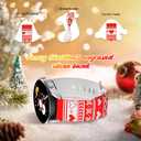 Laband Christmas Engraved Band Compatible with Samsung Galaxy Watch 7/6/5/4/FE 40mm 44mm/Watch 5 Pro 45mm/Watch 6/4 Classic/Watch 3/Active 2&1, 20mm Soft Silicone Strap for Men Women