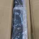 FLEXIMOUNTS 12-inch-by-72-inch Wall Shelf Garage Storage Rack Wall Mounted Floating Shelves,1x6ft ,Black, 2-Pack