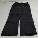 Lepunuo Cargo Pants for Women High Waisted Casual Pants Baggy Stretchy Wide Leg Y2K Streetwear with 6 Pockets (Large, Black)