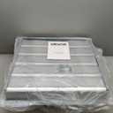 VEVOR 20 inch Shutter Exhaust Fan, Wall Mounted Attic Vent Fan with 3000 CFM Airflow, AC Motor, Heavy-duty Steel Construction, Low Noise for Shed, Garage, Greenhouse Ventilation Cooling, Silver