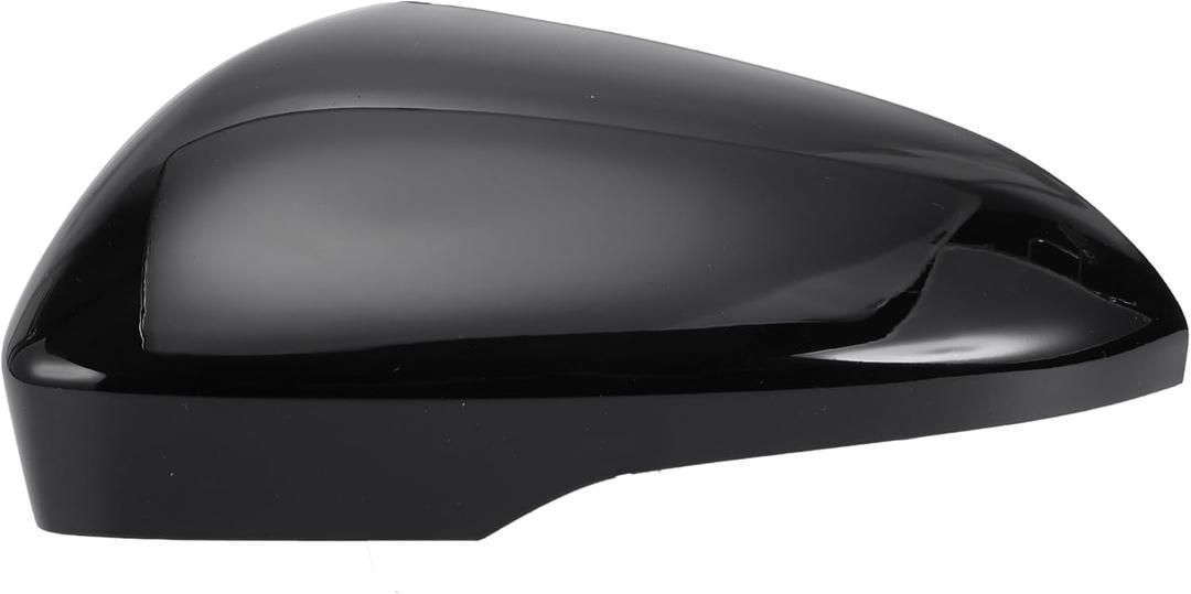 X AUTOHAUX Car Rear View Left Driver Side Mirror Cover Cap Replacement Gloss Black for Ford Fusion 2013-2019 Fits W/Turn Signal Models Mirror Guard Covers Exterior Decoration Trims