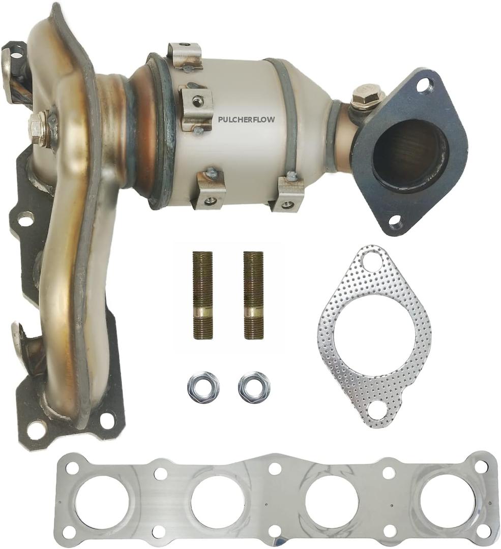 Catalytic Converter Compatible with 2009 2010 2011 2012-2014 Hyundai Sonata 2.4L, 2009-2014 Kia Optima, 2010-2013 Kia Forte/Forte Koup 2.4L Catalytic Convertor (EPA Compliant)