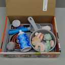 Melissa & Doug Simmer & Stir Stovetop Play Set with Water Wow! Color Changing Play Food Preschool Toy Ages 3+