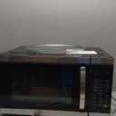 Farberware 1.1 Cu. Ft. Countertop Microwave Oven – 1000 Watts Power, Auto Cook Settings, Defrost, Easy Clean and Child Safety Lock - Stainless