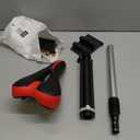 Adjustable Electric Scooter Seat for Adults  Fits 5.5"-6.2" Wide Curved-Edge Scooters, Ergonomic PU Cushion, Sturdy Aluminum Rod, Tool-Free Installation, Height Adjustable, Durable & Comfortable