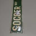 Soccer Gifts Soccer Stuff for Boys 8-12 Sports Poster Wall Decor for Boys Room Vintage Metal Tin Signs Teen Boys Birthday Christmas Wall Art for Bedroom Man Cave