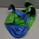 ComfyCamper Hat and Suspenders Dog Costume - X Large Medium Small Lab Star Space Cosplay Halloween Costumes, Large, Green