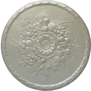 Ekena Millwork CM22ATFCS Anthony Harvest Ceiling Medallion, Flash Copper