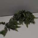 Creative Co-Op 84" L Faux Cedar Garland, Green