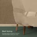 Covermates 26W x 28D x 48H - Set of 2, Classic Tan