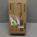 Acrylic Monitor Stand Riser Acrylic Laptop Stand for Desk Clear Computer Monitor Stand for Desk Accessories White Aesthetic Decorations for Office Home iMac Organizer