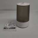 Homvana Humidifiers for Bedroom Home, 3.6 L Cool Mist Top-Fill 34H Super Long Time, Quiet 23dB, Baby Humidifier, Oil Diffuser for Large Room, Plants, Nursery, Office BPA FREE, 7 Color Light Ultrasonic (Grey)