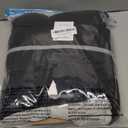 FUAMEY Dog Coat for Large Dogs,Waterproof Dog Winter Jacket with Harness Built in Puppy Cold Weather Coats Reflective Pet Vest with Zipper Warm Fleece Dogs Snowsuit Windproof Black XXL 