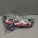 Snorkeling Gear for Adults, Dry Top Snorkel Mask Set 2 Pack Scuba Diving Mask Snorkel Gear Anti Fog Snorkeling Packages Tempered Glass Panoramic View Nose Cover (Black&Pink)