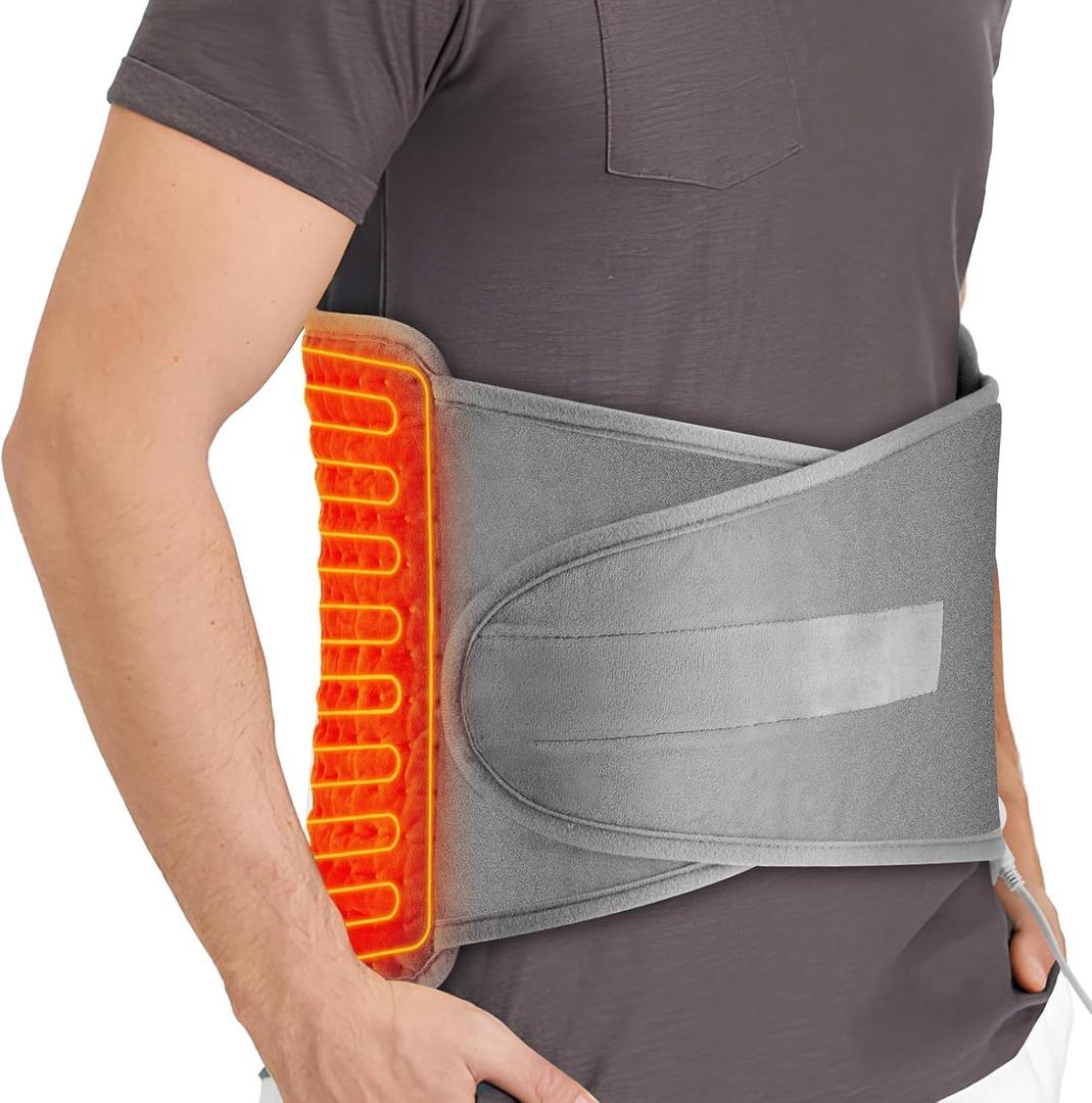 Waist Heating Pads - Hot Heated Pad for Back, Neck, & Shoulder