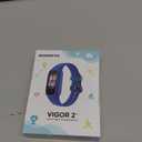 BIGGERFIVE Vigor 2 L Kids Fitness Tracker Watch for Boys Girls Ages 5-15, Activity Tracker, Heart Rate Sleep Monitor, IP68 Waterproof, Pedometer, Calorie Step Counter Watch, Blue