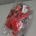 6 Pack Red Velvet Christmas Bows with Pine Cones & Pine Needles Large Holiday Ribbon Bows for Christmas Tree Wreath Gifts Indoor/Outdoor Party & DIY Decorations