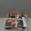 Snuggle Sac Halloween Throw Blanket Orange Pumpkin Blanket with Ghost Skull,Soft Cozy Black White Checkered Luxury Decoration Blanket for Couch Sofa Bed,5060 inches