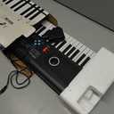 61 key keyboard Piano,Portable Electronic Digital Piano,Built In Dual Speakers,External Microphone,Power Plug,Rich Teaching Content,Multi-Functional Electronic Piano Suitable For Beginners jd555