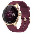 Smart Watch for Women Android iPhone, 1.27'' HD Fitness Tracker with Bluetooth Call & Answer, IP68 Waterproof, Heart Rate/SpO2/Sleep Monitor, Built-in AI Voice, 105+ Sports Modes (Purple)