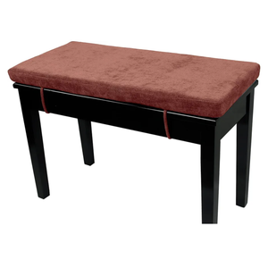 Loveboat Piano Bench Cushion, Washable Bench Pad for Shoe Storage, Window, Piano, Dining 30"x14"x2" Brick Red