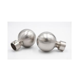 Brushed Nickel Curtain Rods for Windows 48 to 84 – Heavy Duty Expandable 1 Inch Curtain Rod, Adjustable Design with Three Extra Long Wall Brackets, 2 Pack