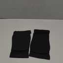 COOLOMG Basketball Knee Pad for Kids Youth Adult, Compression Anti-slip Knee Sleeve for Baseball Volleyball Football, Sports Knee Protector (1 Pair) (Small, Black New)