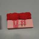 3 pcs Headband & Clip Set, ribbon and heart