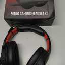 acer Wireless Gaming Headset, PS5 Headset with 2.4GHz for Ps5, Ps4, PC, Switch, Bluetooth 5.3 + 100Hrs Gaming Headphones with Noise Canceling Mic for Laptop, Mobile, Mac, 50mm Drivers (Red)