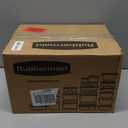 Rubbermaid EasyStore Rectangle, Square, and Round Containers, 34-Piece Set, Food Storage Containers, Food Storage Containers with Lids