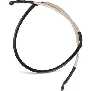 Front Brake Braided Hose Line 45125-KZ4-J21 Fit for Honda CR125R CR250R 1995-2007 CR500R 1995-2001, Replace 45125-MEN-003