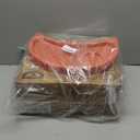 Dream On Me Munch N Go Booster Seat for Babies 636 Months, 3-in-1 Feeding, Floor & Table Seat, Adjustable 4 Heights, Lightweight Portable Design, 3-Point Safety Harness, Easy to Fold & Carry- Orange