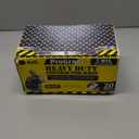 Reli. Contractor Garbage Bags 55 Gallon | 20 Trash Bags | Heavy Duty | Black Contractor