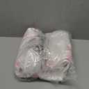 4 Pcs Bow Shower Curtain Set Cute Coquette Bathroom Decor Bow Knot Aesthetic Girly Shower Curtain Sets with Non-Slip Rug Toilet Lid Cover Bath Mat and 12 Hooks(Pink)