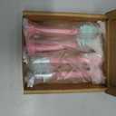 Toothbrush Replacement Heads for Philips Sonicare C2 C1 4100 5100 Electric Brush Head, 4 Pack, Pink
