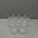 Mimorou 12 Pack Whiskey Glasses 10 oz Old Fashioned Glasses in Bar and Party Bourbon Glass, Rocks Glass, Cocktail Liquor Whiskey Lover Gift Christmas Gifts for Men, Dad, Father(Elegant)