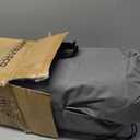 Oversized Padded Camping Chair, Heavy-Duty Steel Frame for 450 lbs Supports, Convenient 6-Can Cooler, Portable Carry Bag, Perfect for Outdoor, Beach, and Hiking (Gray & Sapphire Blue), 37 inches x 19.3 inches x 17.5 inches