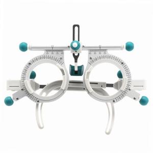 BestParts Titanium Professional Adjustable Optical Optic Eye Optometry Test Trial Lenses Frame, Ultra Light Optometry Optician Trial Lens