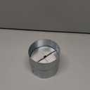 4 Inch Draft Blocker Backdraft Damper Duct Draft Stopper One-Way Airflow Ducting Insert Backflow Preventer Inline Fan Vent Deflector