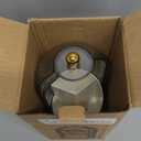 Dustproof Toothbrush Holders with Cover, Rotating Electric Toothbrush and Toothpaste Holder for Bathroom Countertop, 3 Slots Makeup Brushes Organizer, Grey White