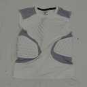 COOLOMG Youth Baseball Chest Protector Padded Shirt Kids Rib Heart Guard Sternum Protection for Softball Football Lacrosse Goalies XS