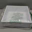 BWE Stainless Steel Shower Niche 12" x 12" No Tile Needed Waterproof Niche for Bathroomr Wall Recessed Shower Shelf for Bathroom Storage, White