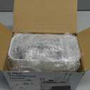 Toothbrush Holders for Bathrooms, Adjustable 6 Slots Electric Toothbrush and Toothpaste Holder, Cord-Friendly Detachable Bathroom Countertop Organizer with Front Ledge for Phone and Ring Holder (Grey and White)